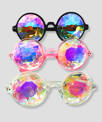 Space-Brille Kaleidoskop-Effekt Festival Party