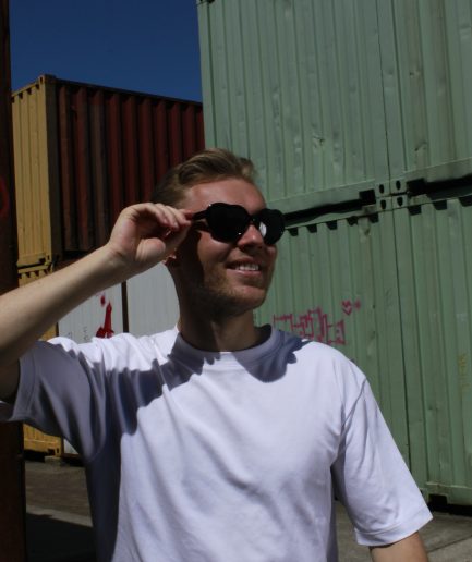 Herzchen-Effekt Space-Brille
