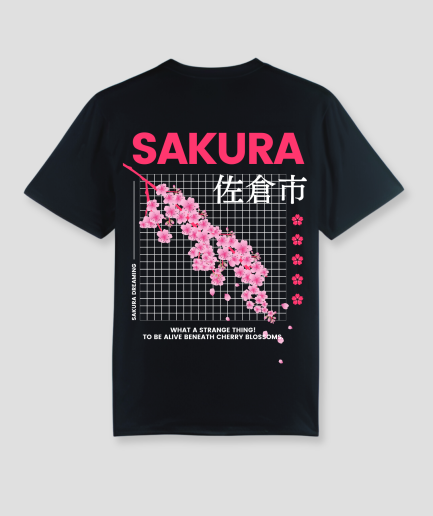 Sakura T-Shirt – Festival-Kleidung kaufen – Ausgehkleidung