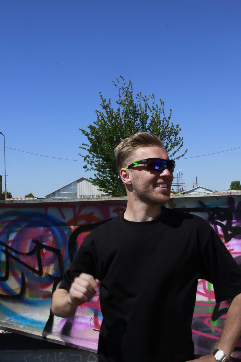 Schöne Techno-Brille