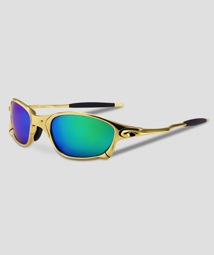 Festivalbrille – goldene Festival-Sonnenbrille