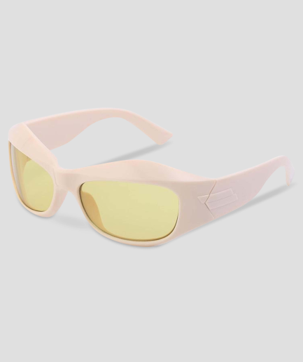 Hardstyle-Brille - Festival-Sonnenbrille - gelbe Gläser