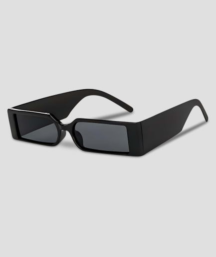 Rave-Brille schwarzes Gestell – Festival und Partys