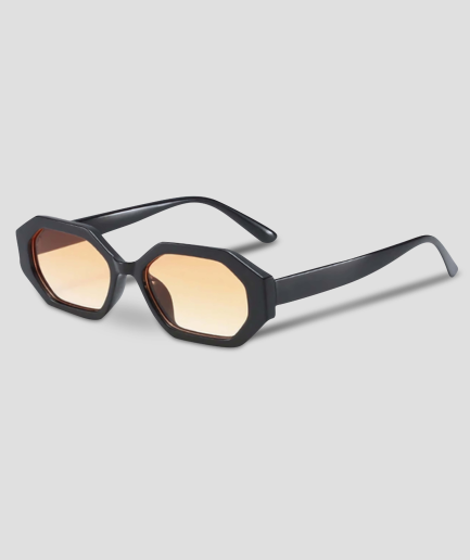 Rave-Brille – für jedes Rave-Event geeignet – orange Gläser