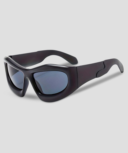 Schwarze Rave-Brille – Partys und Techno