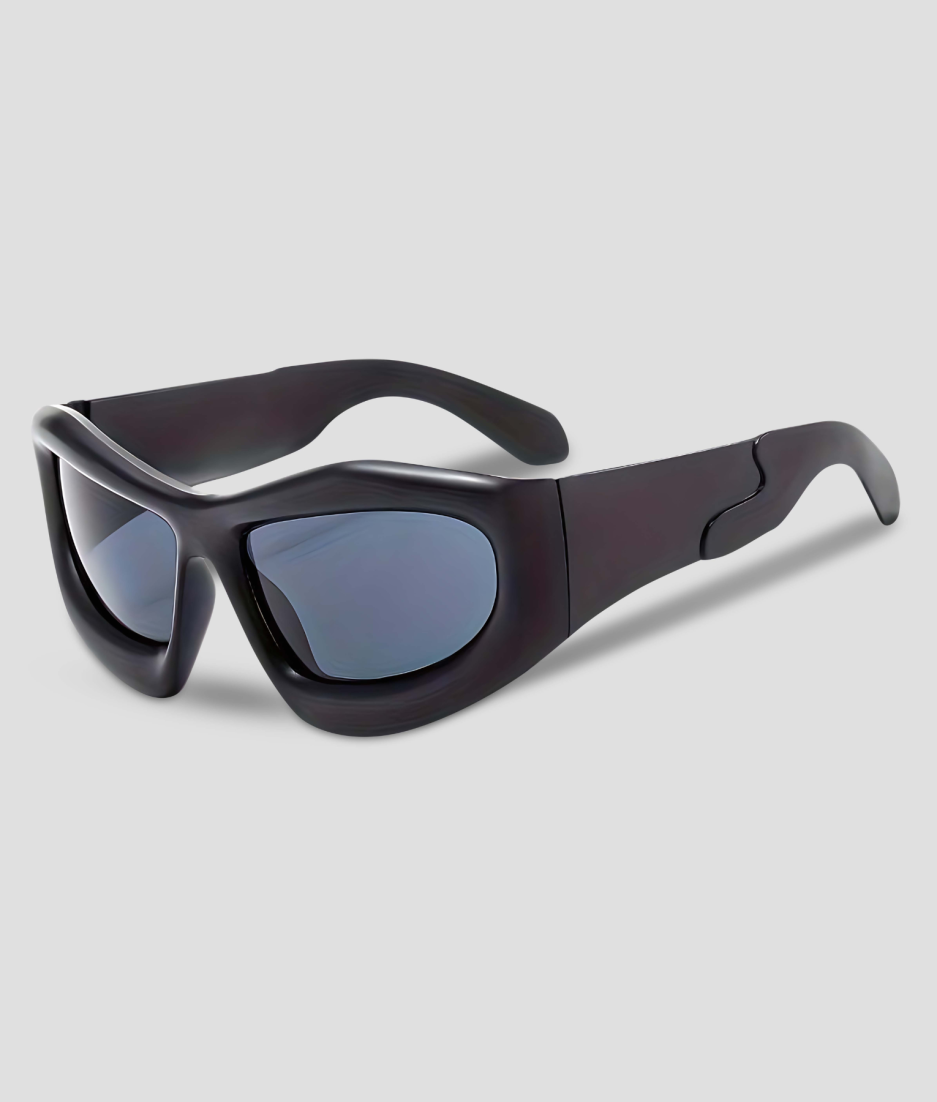 Schwarze Rave-Brille – Partys und Techno