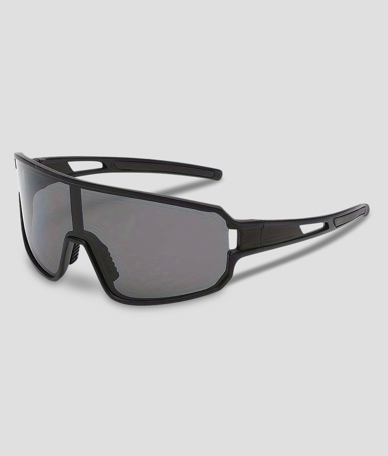 Schwarze Rave Techno Brille Festival - Unisex - schwarzes Gestell Schwarze Rave Techno Brille Festival - Unisex - schwarzes Gestell