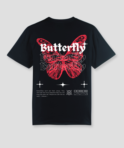 Schmetterling - Butterfly - T-Shirt - Festival