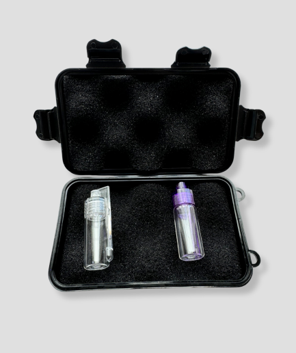 Schnupfkit für Festivals und Partys