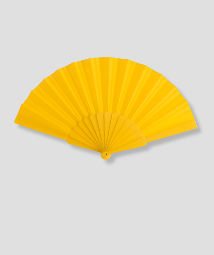 Gelber Fächer