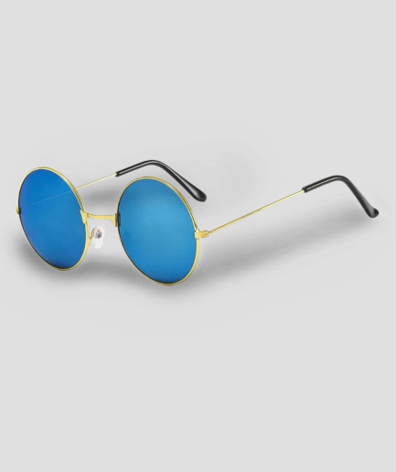 Blaue Festival-Sonnenbrille