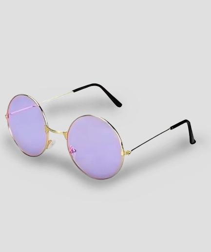 Lila getönte Brille