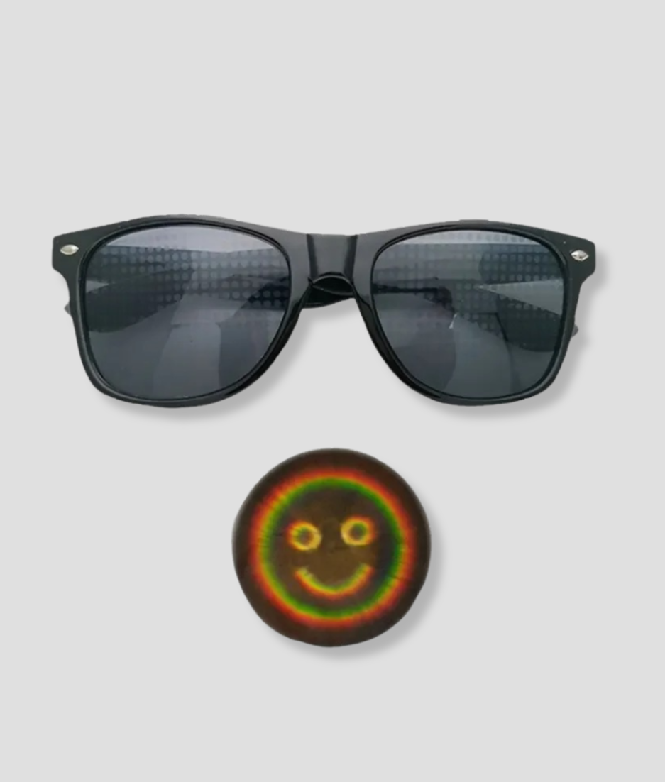 Spacebrille Smiley