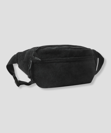 Schwarze Festivaltasche
