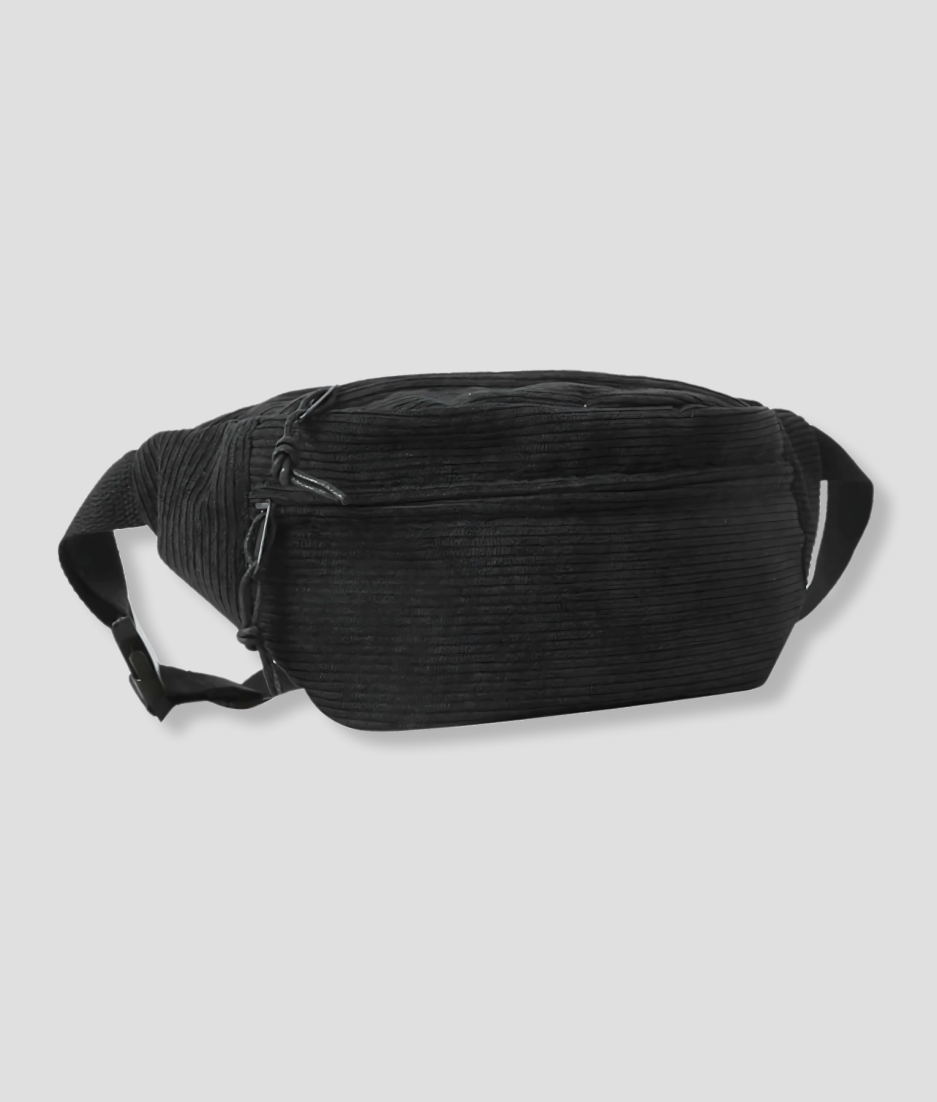 Schwarze Festivaltasche