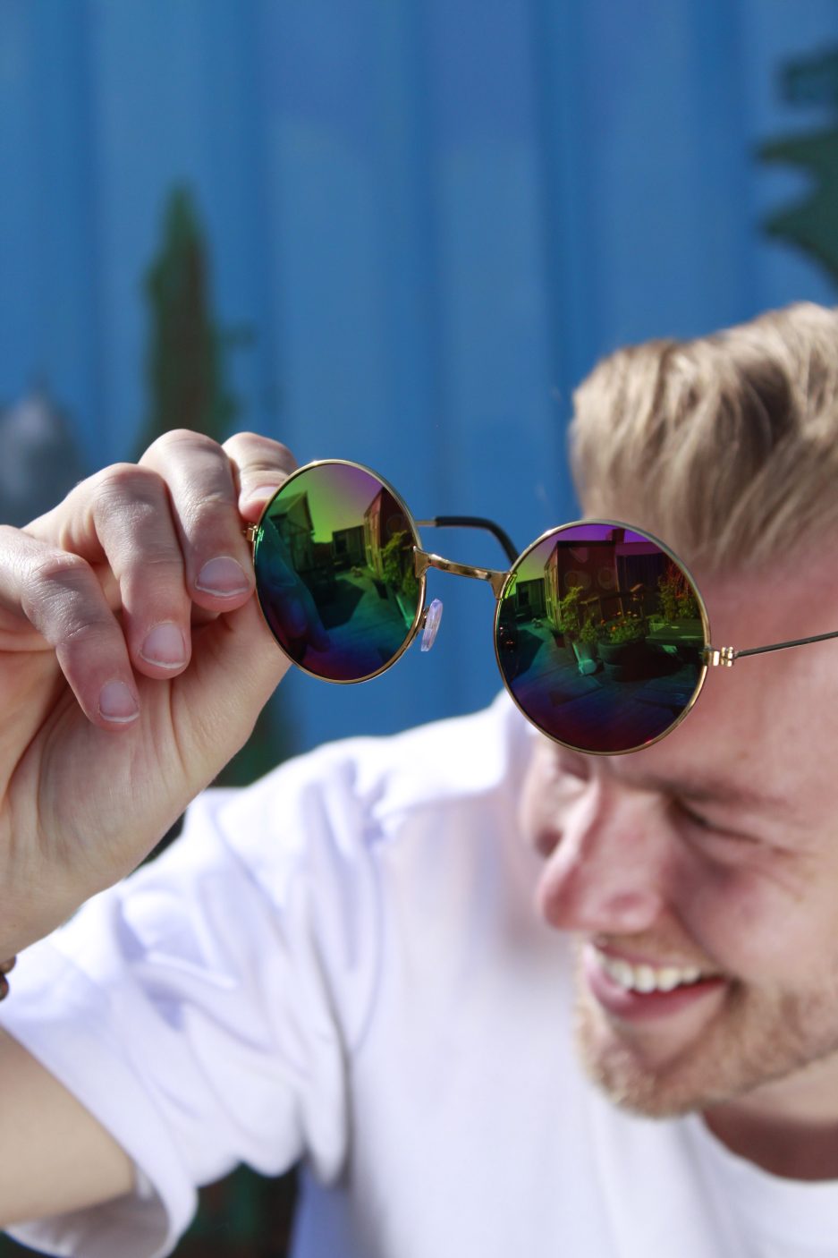 Festivalbrille Gold