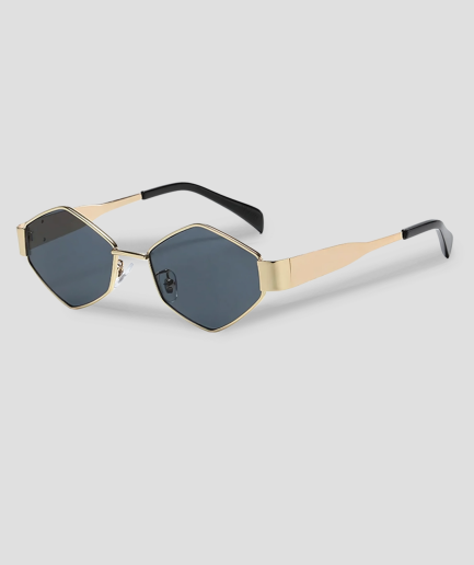 Outfit Brille Festival Gold