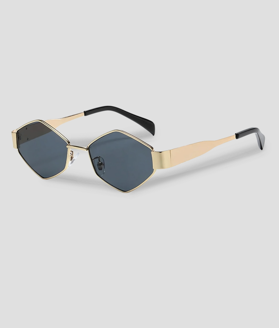Outfit Brille Festival Gold