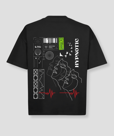 Oversized T-Shirt Festivals Print