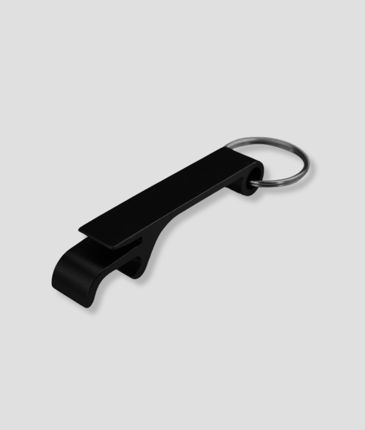 Flaschenöffner Schlüsselanhänger schwarz Flaschenöffner Schlüsselanhänger schwarz