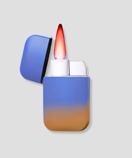 Feuerzeug Metall Flamme
