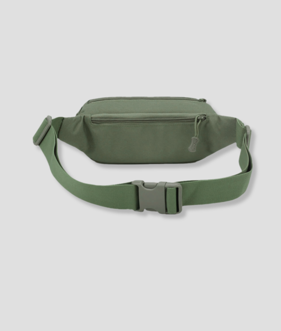 dunkelgrüne Bauchtasche