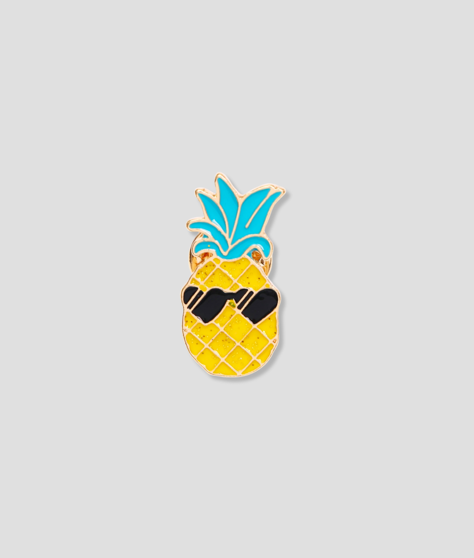 Ananas-Brosche