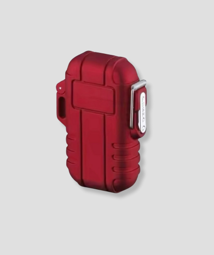 rotes Feuerzeug