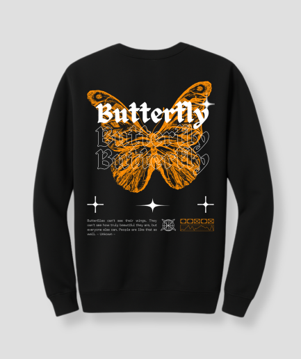 Schmetterlings-Sweatshirt