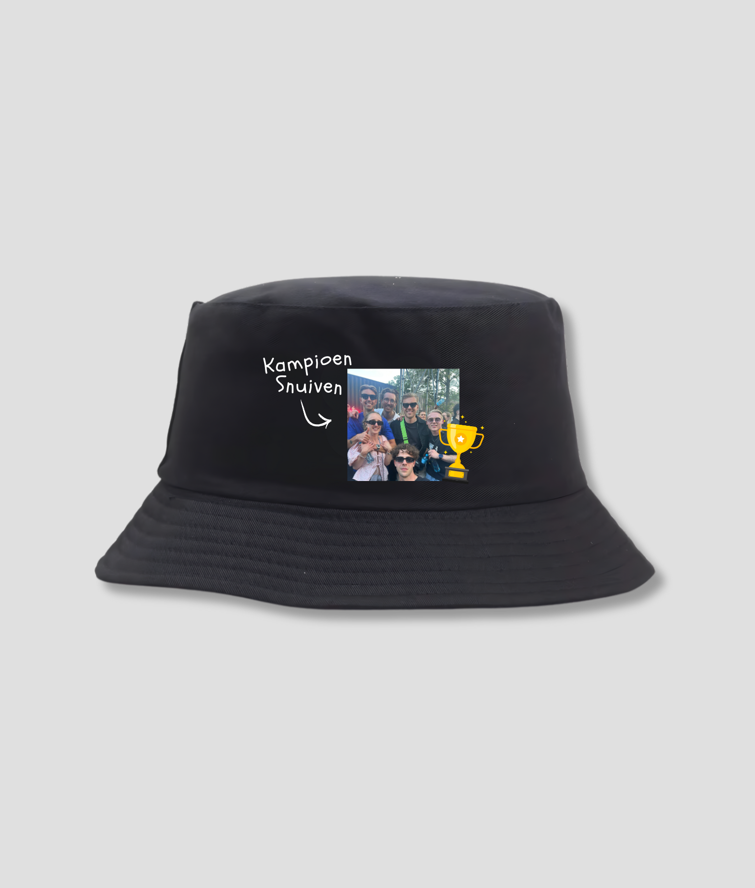 custom festival bucket hat