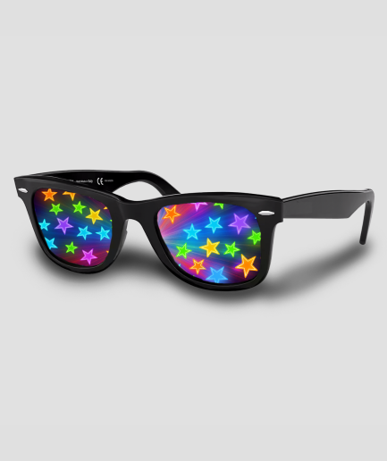 Spacebrille Sterneffekte