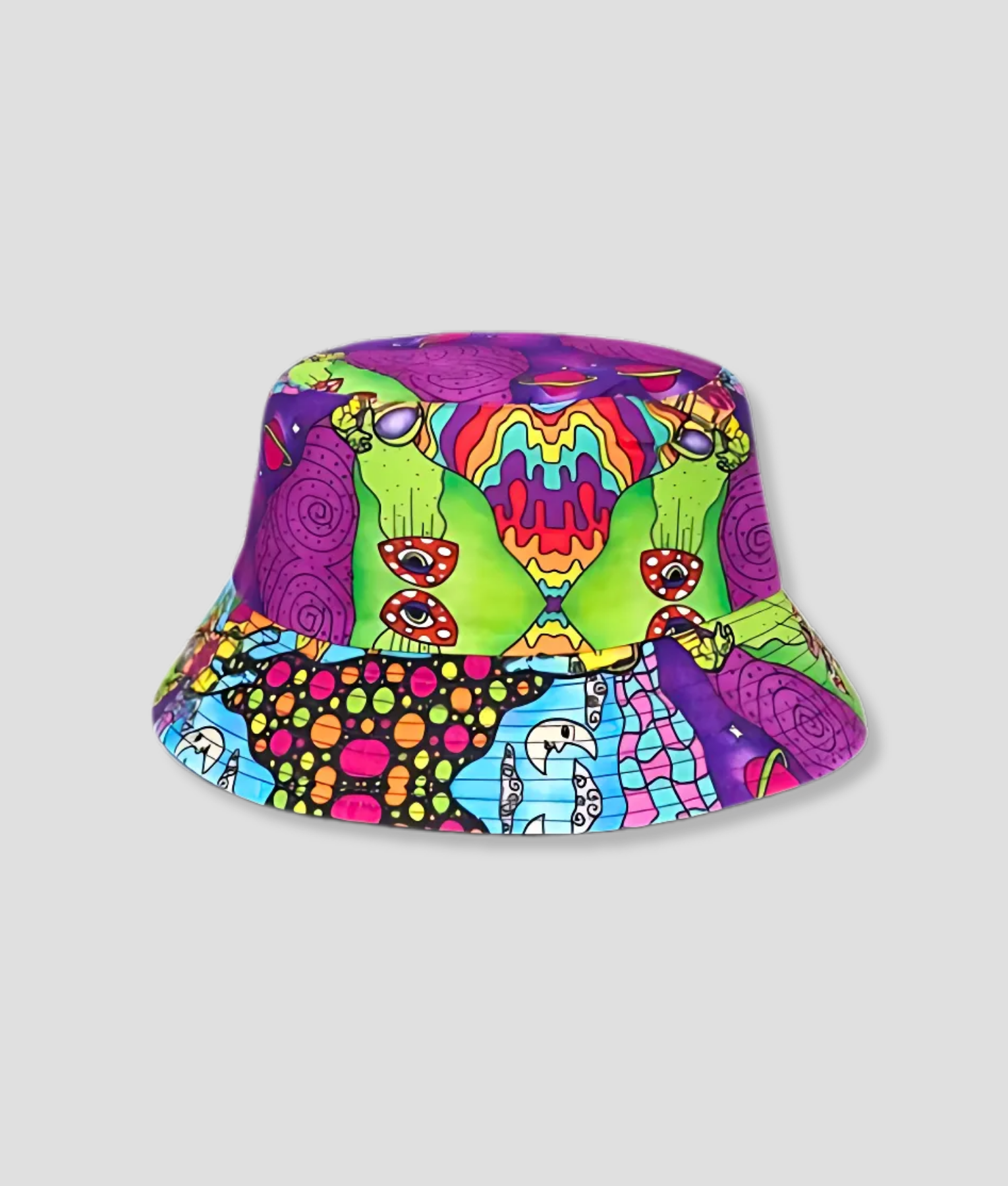 Buckethat felle neon kleuren