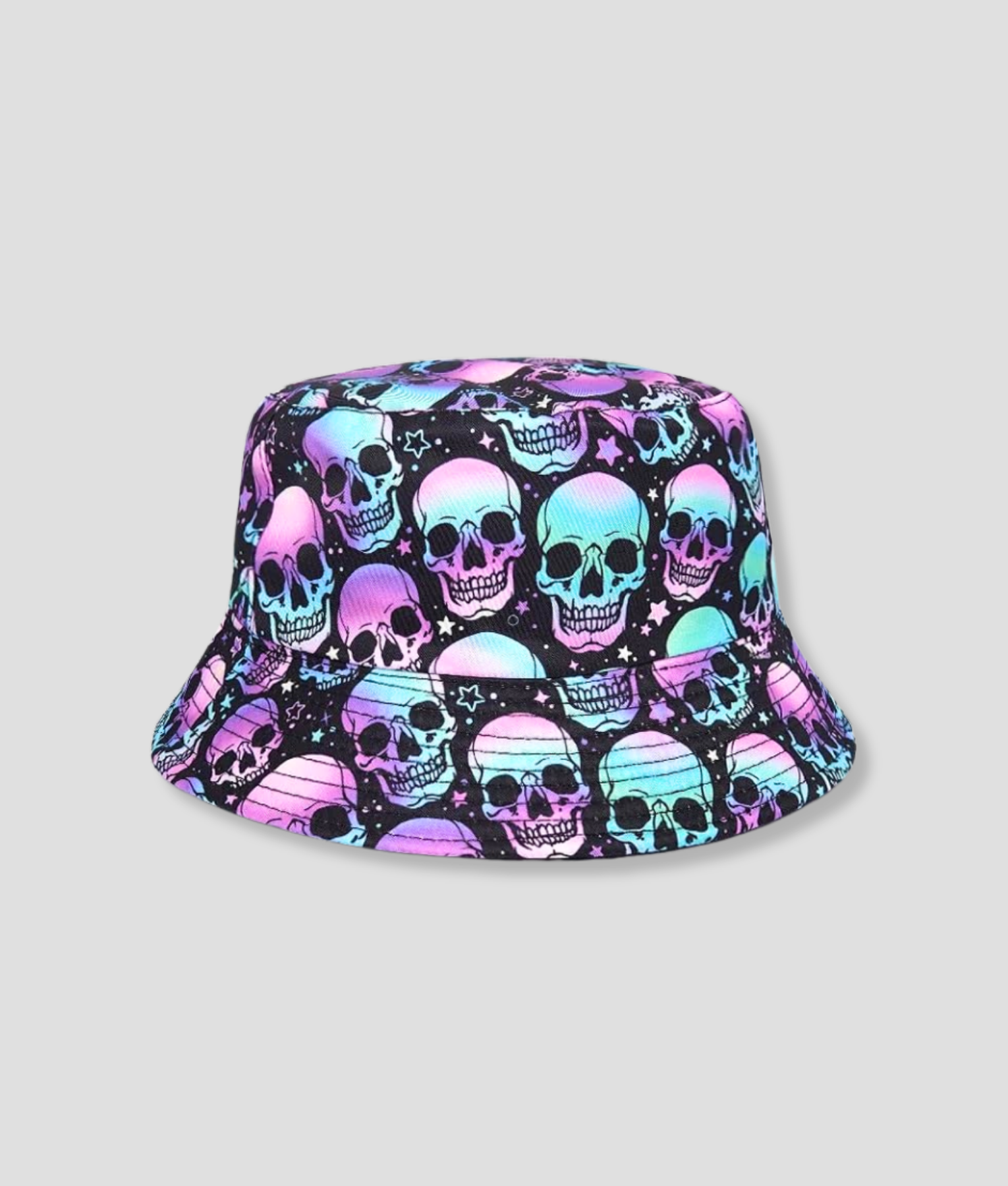 felle kleuren print buckethat