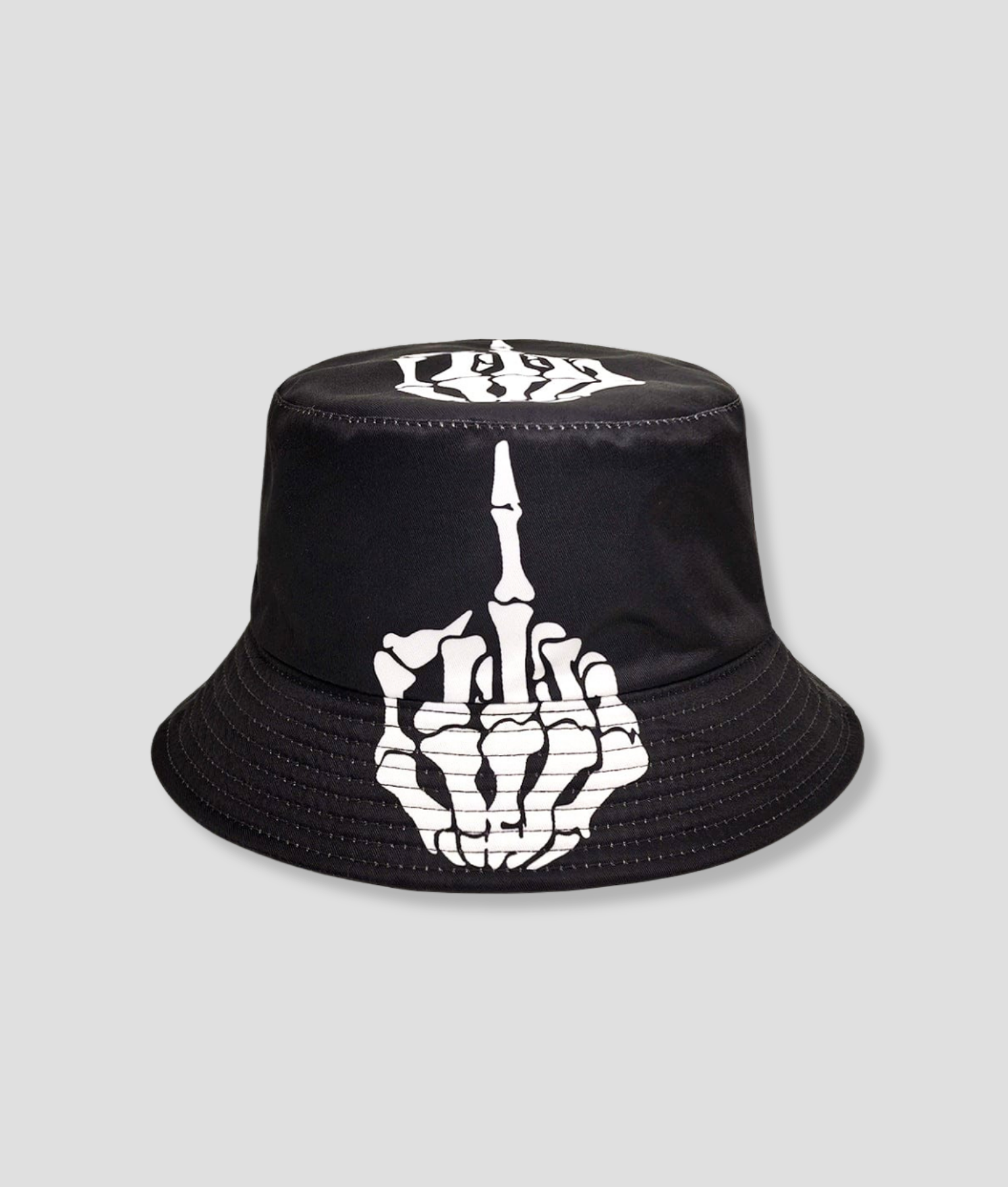 zwarte buckethat halloween thema