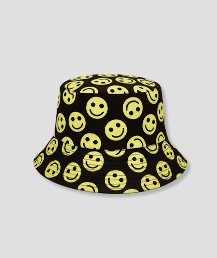 Schwarzer-Smiley-Bucket-Hat.png