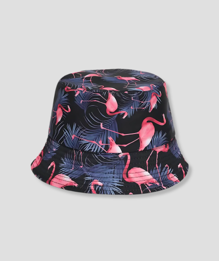 rosa-Bucket-Hat-auf-schwarzem-Hut-tropical.png