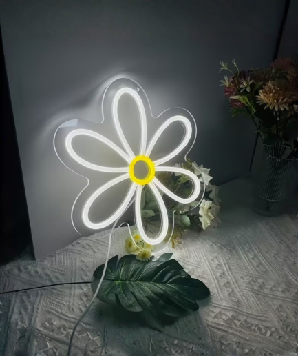 Mädchen Neon