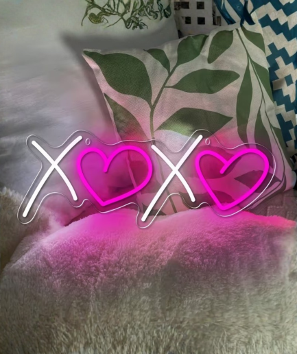 Neonschild für ein Mädchenzimmer