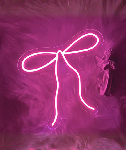 Schleife Neonlampe