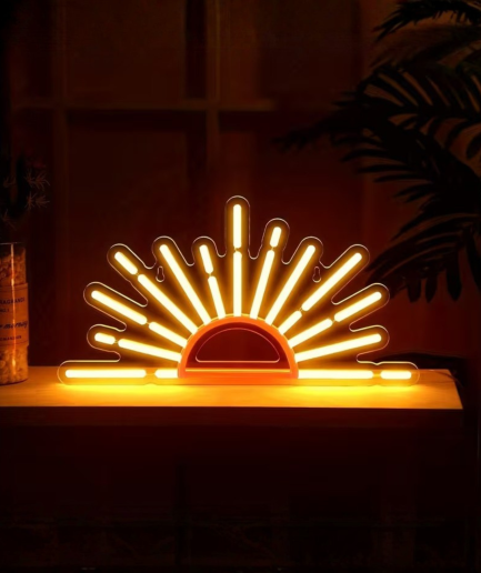 Neonlampe „Sonnenuntergang“