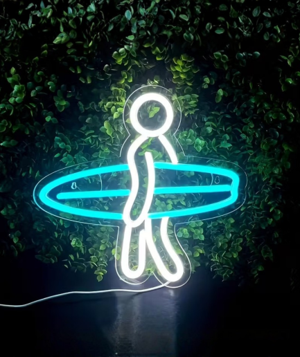 Einzigartige Lampen mit Neon-Flair