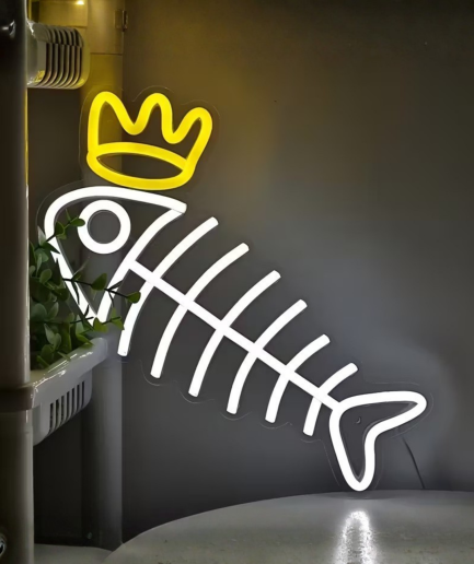 visje neon lampen