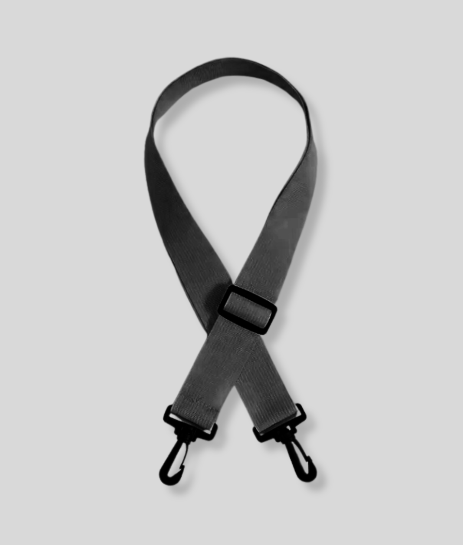 zwarte bag strap