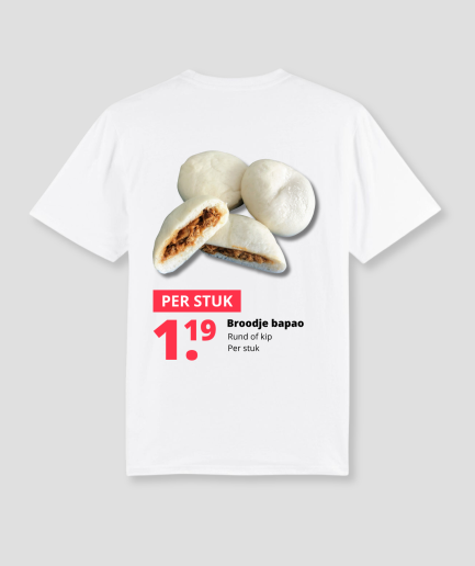Bapao-Brötchen-T-Shirt