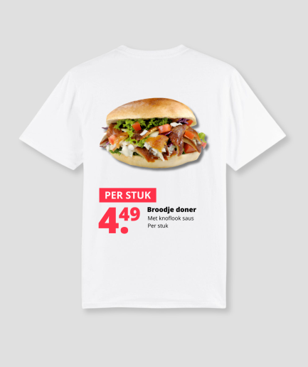 Döner-Brötchen-T-Shirt