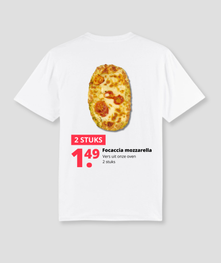Focaccia-Brot-T-Shirt