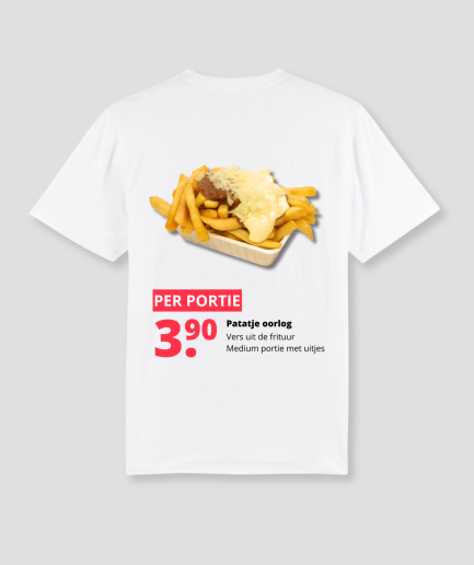 „Patatje Oorlog“-T-Shirt