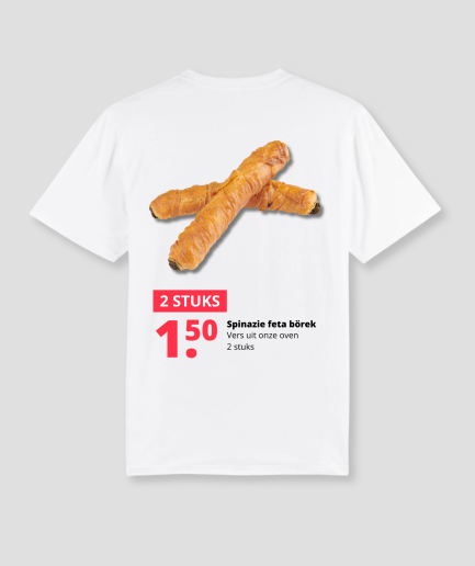 Spinat-Feta-Borek-T-Shirt