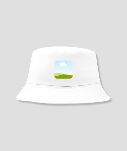 Eigenes Foto: Bucket Hat, weiß