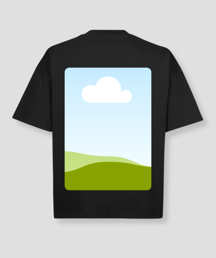 Oversize-Shirt mit eigenem Foto